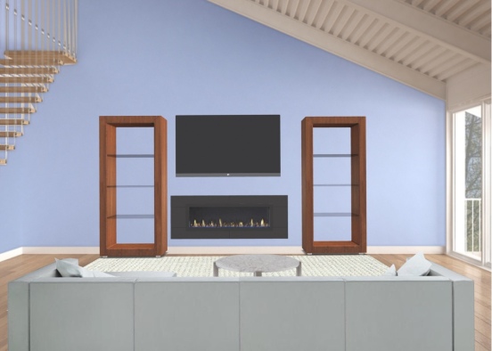 Mackenzie’s pretty living room 😍 Design Rendering