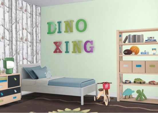Dino King Design Rendering