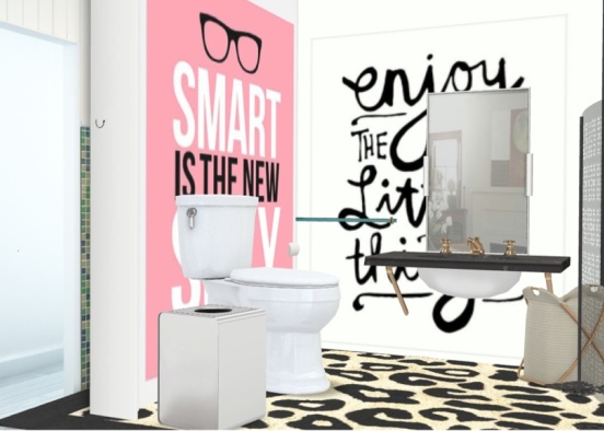 Dream bathroom wish Design Rendering