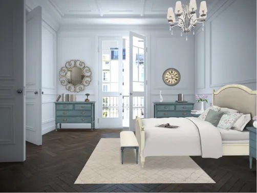 Cute French Bedroom
