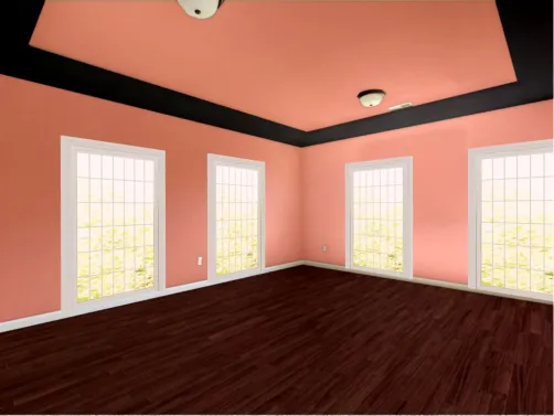 Pink Empty Room Template