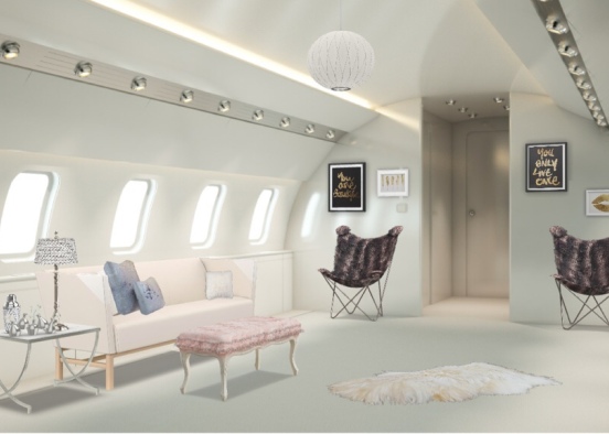 Jet living room Design Rendering