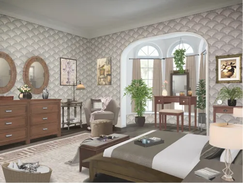 traditional bedroom