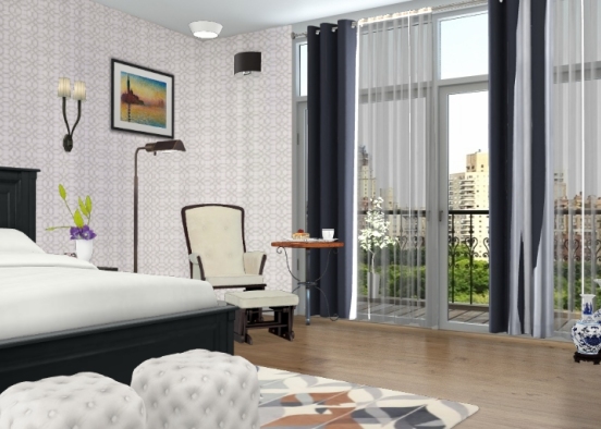 Room in somewhere only we know Design Rendering