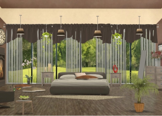 S-bedroom Design Rendering