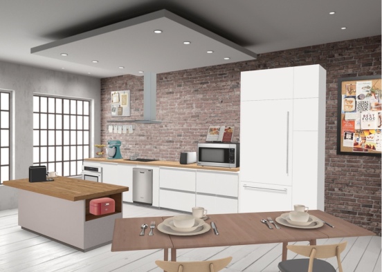 My dream kitchen  Design Rendering