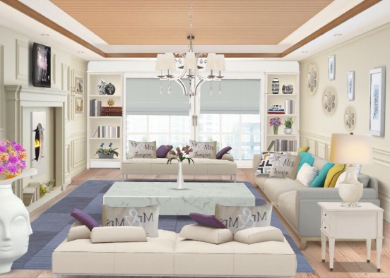 family room 👨‍👩‍👧‍👦💕 Design Rendering
