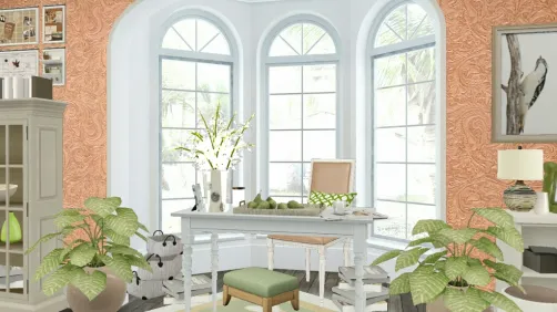 Cozy home office