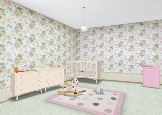 nursery  Design Rendering