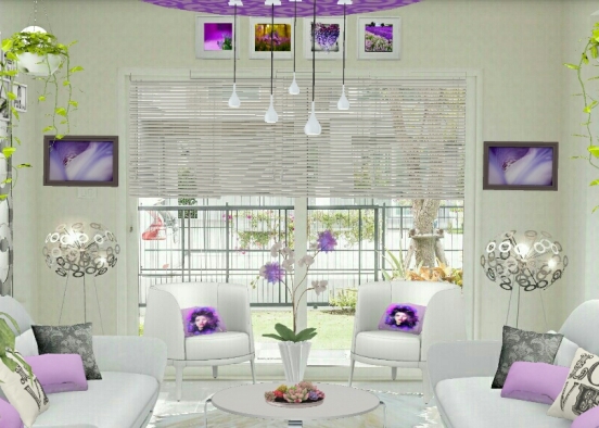 PURPLE LOVE💜 Design Rendering