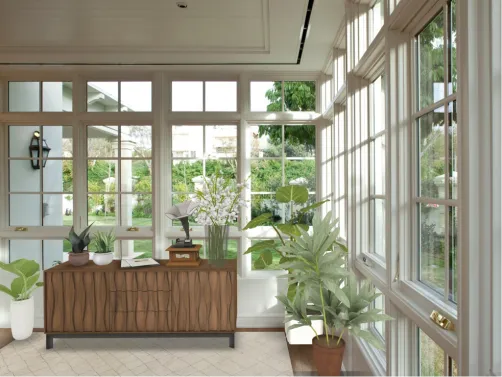 Corner room