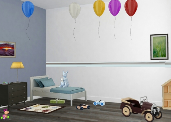 Chambres d'enfant (kids room) Design Rendering