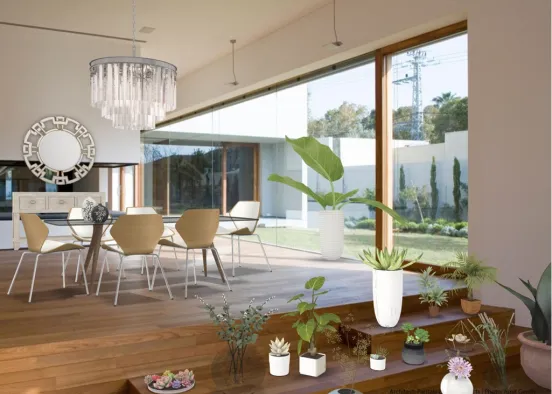 Beautiful Views and Plants! Design Rendering