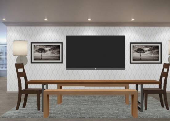 Alexas dining room Design Rendering