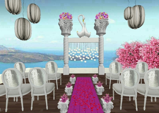 Fancy Wedding Design Rendering