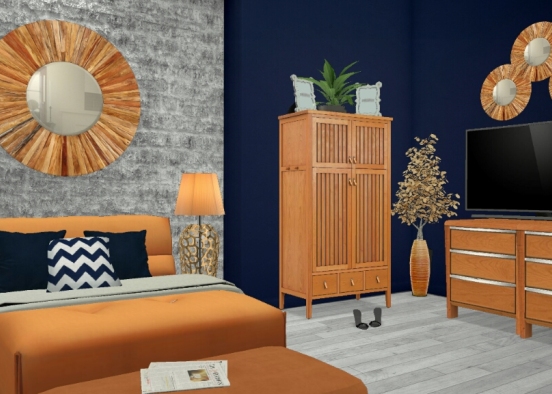 Blue/Orange Collection Series 1 Design Rendering