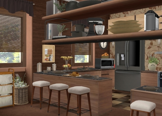 Country Kitchen Contest Design Rendering