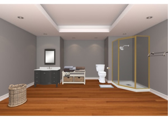 Dream washroom Design Rendering