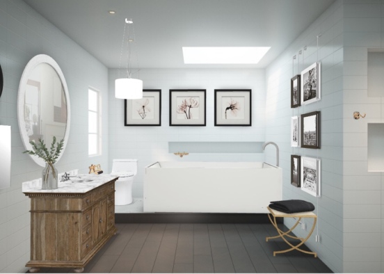 Bathroom 🚽  Design Rendering