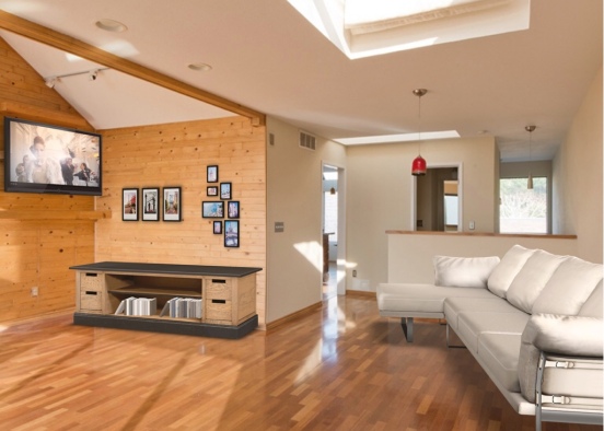 appartment livingroom Design Rendering