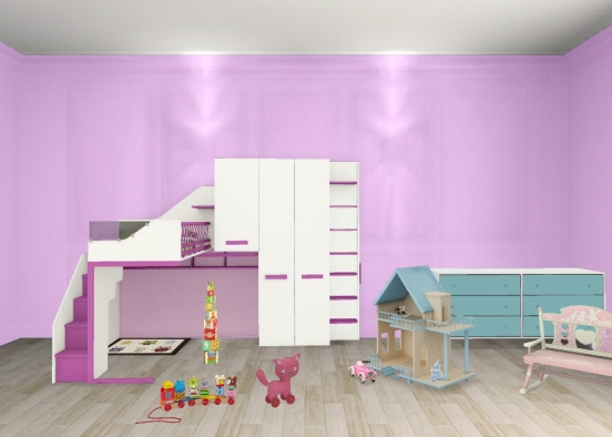Детская комната maryam Design Rendering
