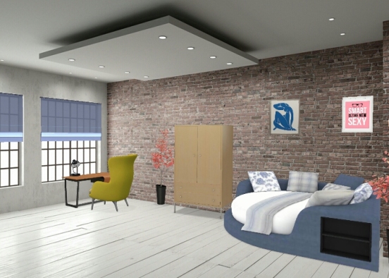Chambre tranquille Design Rendering