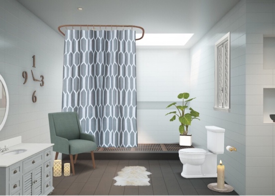 modern bathroom 💕 Design Rendering