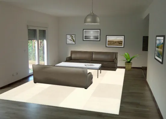 My own living room Design Rendering