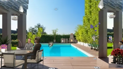 Back garden