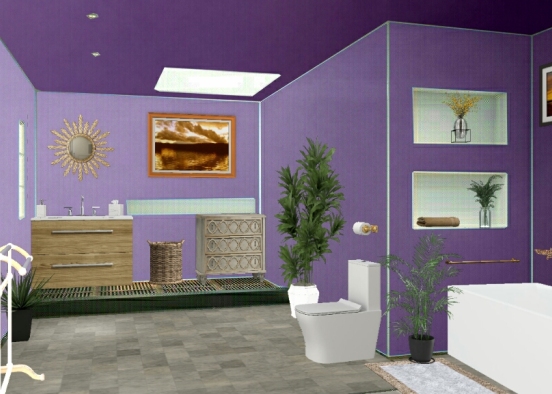 Salle de bains Design Rendering