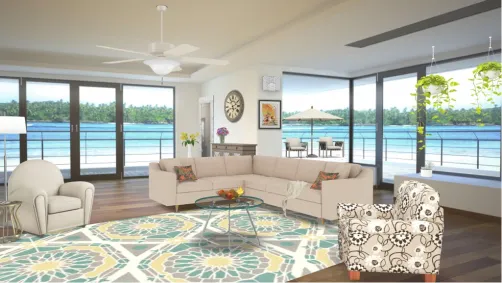 summer living room 