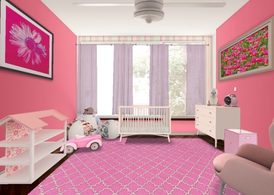 baby  room Design Rendering
