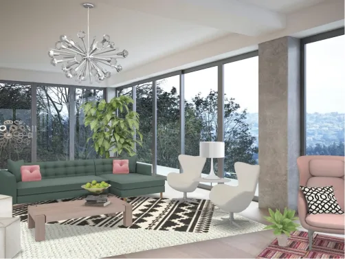 Palm Springs style living