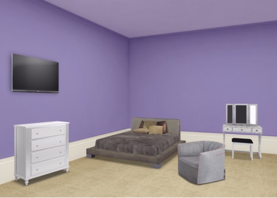 My bedroom dreams  Design Rendering