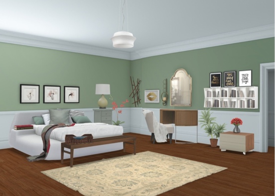 Rnma-Bed Room Design Rendering