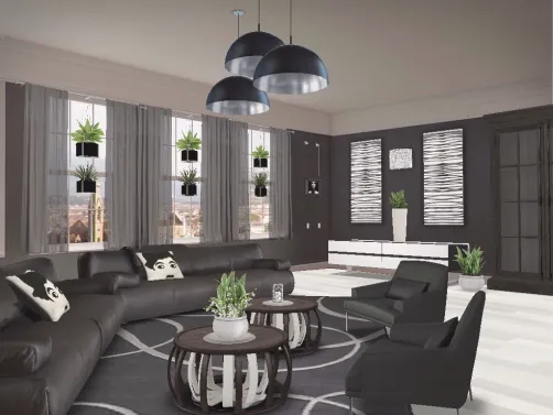 Black Livingroom