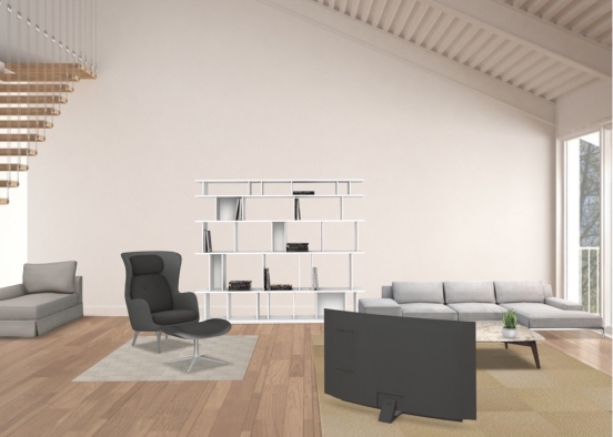 Ellens living room Design Rendering