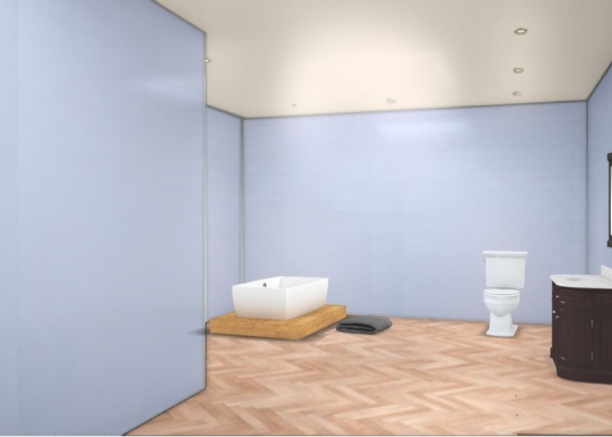 perfect bathroom  Design Rendering