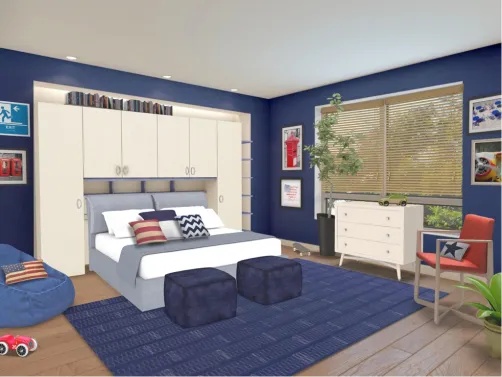 Pre-Teen Boy’s Bedroom