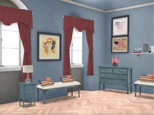 USA patriotic room (contest)