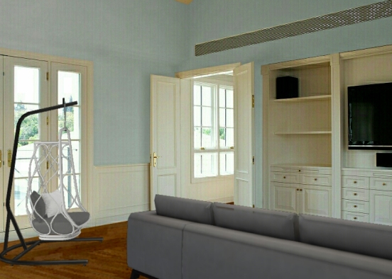 Ella's living room Design Rendering