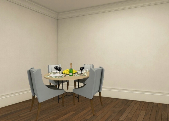 My dream dining room  Design Rendering