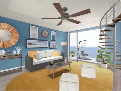 Beach Living room