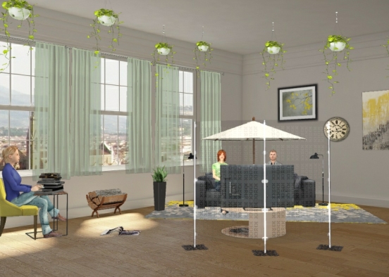 Chic Hang Out Design Rendering