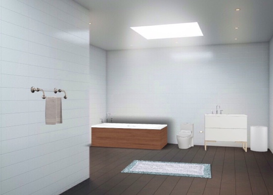 Dream guest bathroom Design Rendering