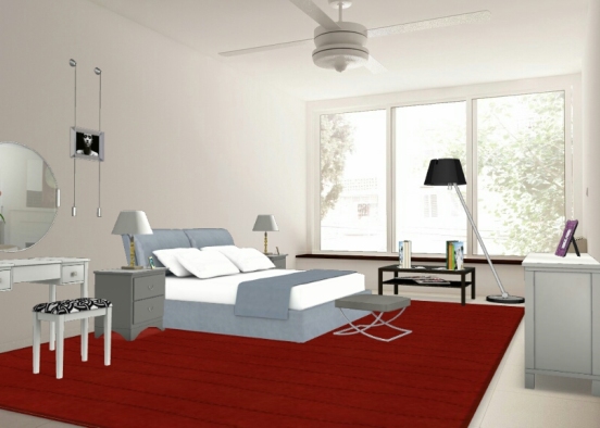 Love you bedroom Design Rendering