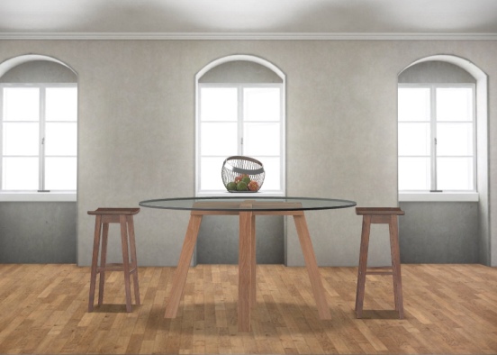 Dining for two Design Rendering