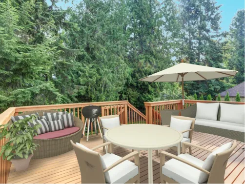 Outside Deck