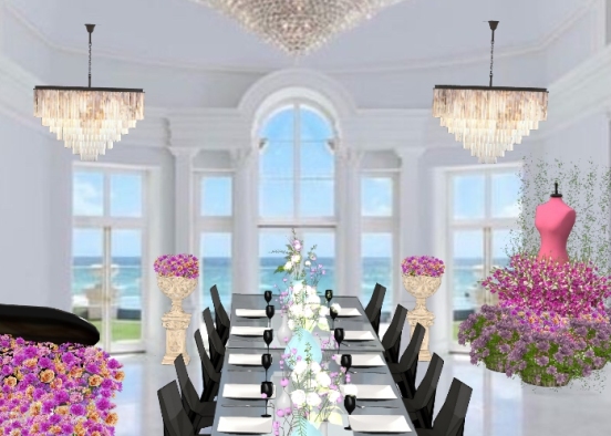 #bridesmaid #tablescape #eventdecor  Design Rendering