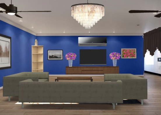 My deco living room Design Rendering